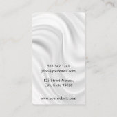 シアーズ | 華美 of金ゴールド |絹のカーテン生地 名刺 (裏面)