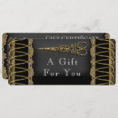 シアーハーストシザーサロンギフト券 案内状 (正面/裏面)