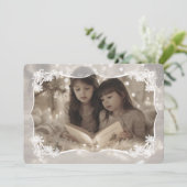 シアーフローラレースフラットホリデーカード シーズンカード (スタンド正面)