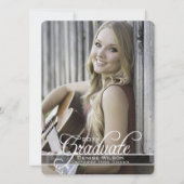 シアー卒業招待状 招待状 (正面)