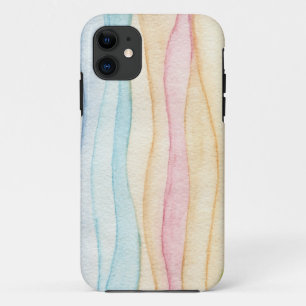 シアー・ウェーブ・オブ・パステルカラースタイリッシュズかわいらし iPhone 11 ケース