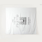 シィーセドオイ パリ アーク・ド・トロンフォー 受付看板 タペストリー (正面(横))