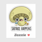 シイタケがおもしろい起こる シール (シート)