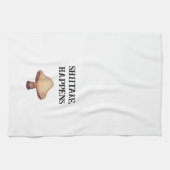 シイタケがキッチンタオルを起こす キッチンタオル (横)