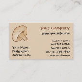 シイタケアイコン 名刺 (正面)