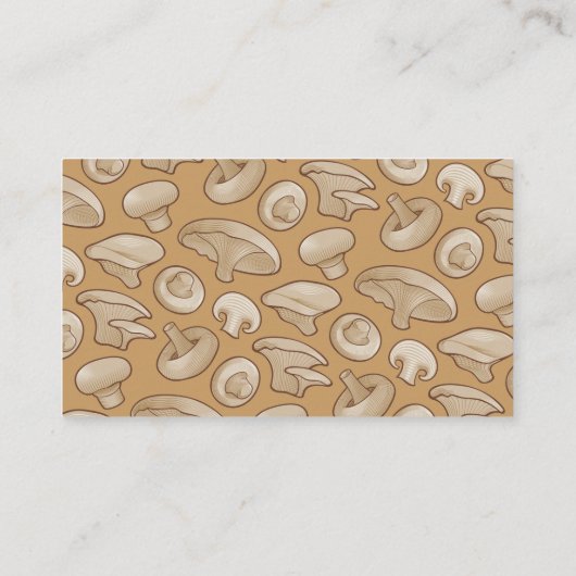 シイタケアイコン 名刺 (裏面)