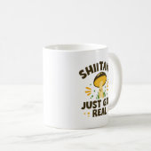 シイタケ得実在Just コーヒーマグカップ (正面右)