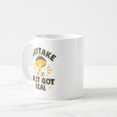 シイタケ得実在Just コーヒーマグカップ (正面左)