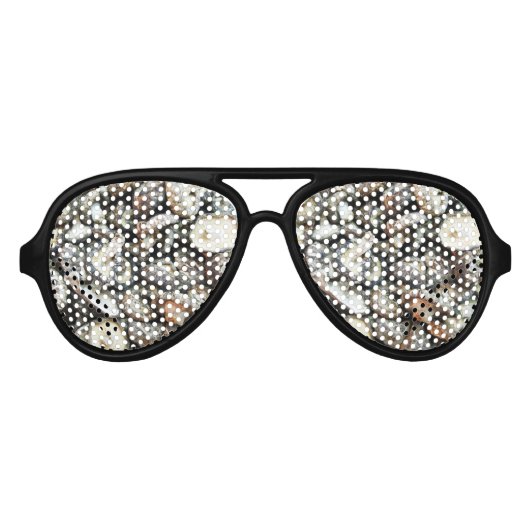 シイタケ アビエーターサングラス (正面)