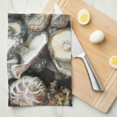 シイタケ キッチンタオル (四つ折り)