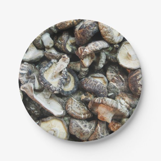 シイタケ ペーパープレート (正面)