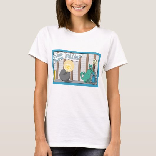 シイダーバレル・フォリーズ・コミック Tシャツ (正面)