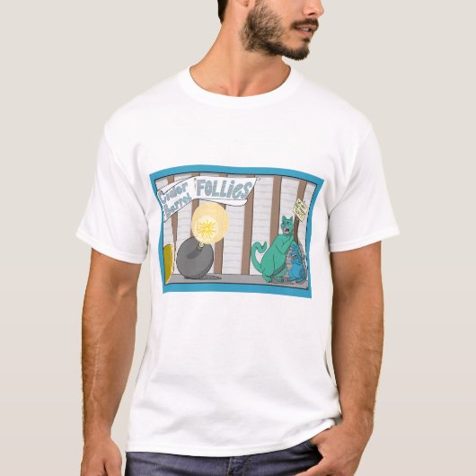 シイダーバレル・フォリーズ・コミック Tシャツ (正面)