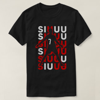 シウウサッカーデザイン | サッカーおもしろいファンアート Tシャツ