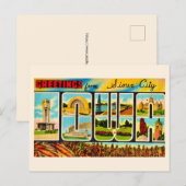 シウシティのご挨拶 ポストカード (正面/裏面)