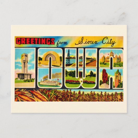 シウシティのご挨拶 ポストカード (正面)