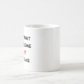 シウスト素晴らし コーヒーマグカップ (中央)