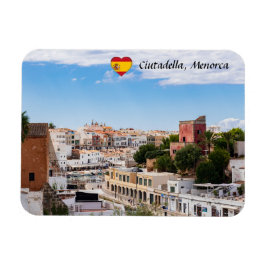 シウタデラ港と市-メノルカ上空 マグネット