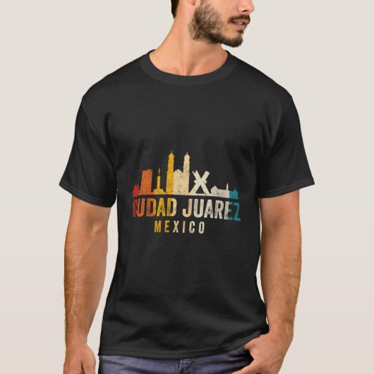 シウダジュアレススカイラインメキシコ Tシャツ (正面)