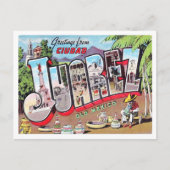 シウダジュアレス，メキシコヴィンテージ大文字葉書 ポストカード (正面)