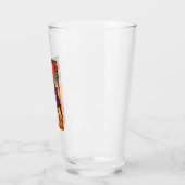 シウダフアレス、メキシコヴィンテージマタドール&レッドケープ タンブラーグラス (左)