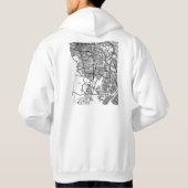 シウダードフアレス メキシコ地図 パーカ (裏面)