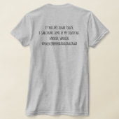 シェアリングサンシャインTシャツ Tシャツ (レイダウン裏面)