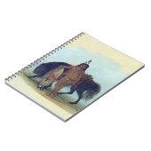 シェイアンインディアン戦士 ノートブック (左側)