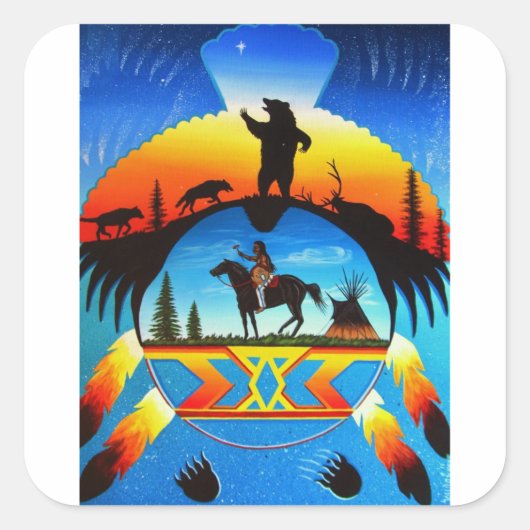 シェイエンネの盾 スクエアシール (正面)