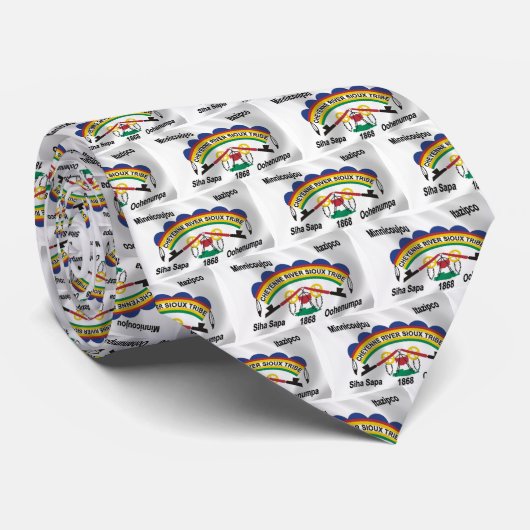 シェイエンリバースー国旗のネクタイ ネクタイ (ロール)