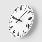 シェイカースタイル01 ラウンド壁時計 (傾斜)