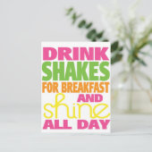 シェイクして輝け ポストカード (スタンド正面)