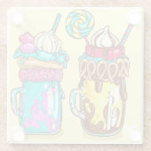 シェイクカラフルズ ガラスコースター (裏面)