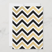 シェイクガラトルと転がベビーシャワー招待状 招待状 (裏面)