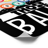 シェイクザボールラッキーおもしろい賭博 ポスター (角)