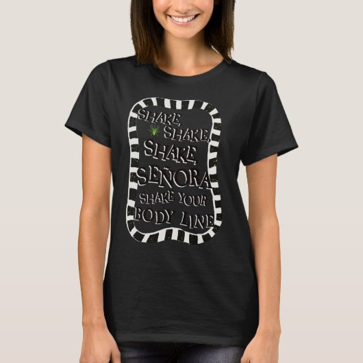 シェイクシェイクセノラファニーハロウィーン Tシャツ (正面)
