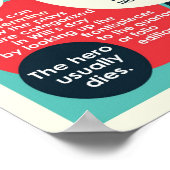 シェイクスピアと悲劇のポスター ポスター (角)