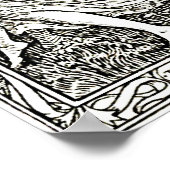 シェイクスピアのテンペストイラストレーション版木、銅版、版画 ポスター (角)