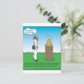 シェイクスピアのビーおもしろいキーパーの贈り物&ティー ポストカード (スタンド正面)