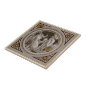 シェイクスピアの冬の物語アンティークレプロミントン タイル (側面)