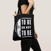 シェイクスピアの名言「To Be Or Not To Be」劇作家 トートバッグ (クローズアップ)