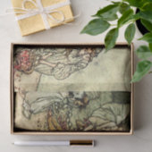 シェイクスピアの妖精『ティターニア』アーサー・ラッカム 薄葉紙 (ギフト)