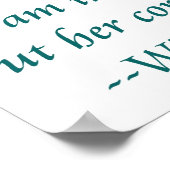 シェイクスピアの愚かな言葉のポスター ポスター (角)