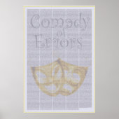 シェイクスピアの誤りの喜劇 ポスター (正面)