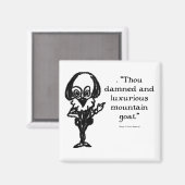 シェイクスピアはヘンリーVを侮辱する マグネット (正面/裏面)