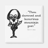 シェイクスピアはヘンリーVを侮辱する マグネット (正面)