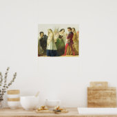 シェイクスピアキャラクターの行列(油 ポスター (キッチン)