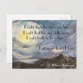 シェイクスピアハムレットはがき ポストカード (正面/裏面)