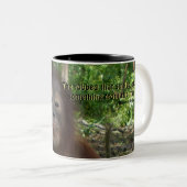 シェイクスピア引用スマイル ツートーンマグカップ (正面右)