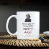 シェイクスピア引用文おもしろいダークアカデミアハッピーバースデー コーヒーマグカップ